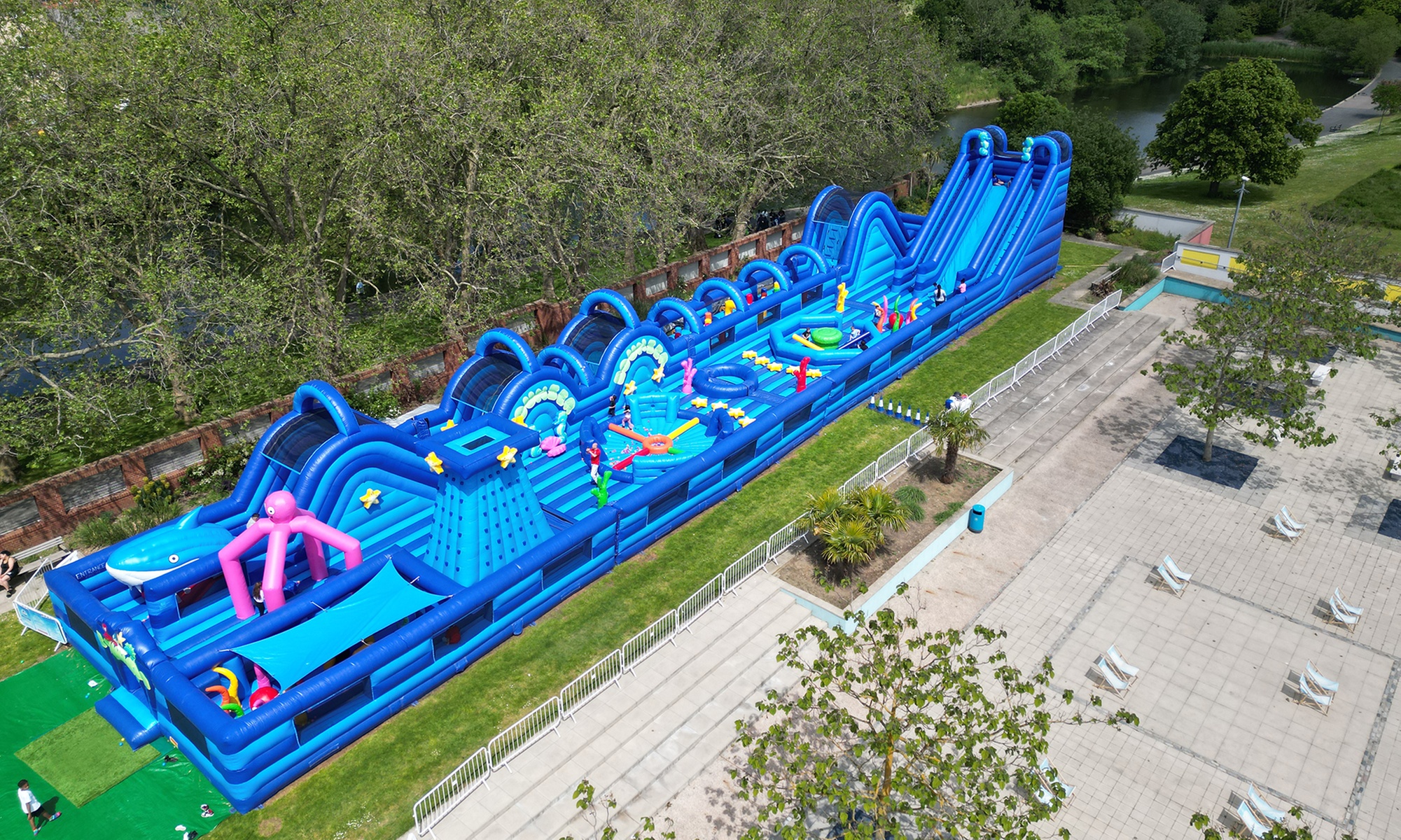 Bounsea Easter Bash –Giant Inflatable Park Experience in Barking Park