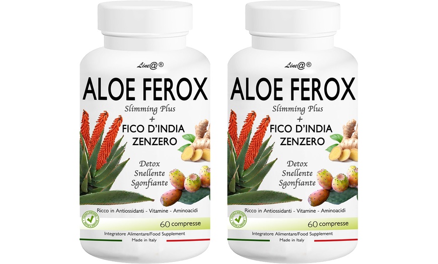 Image 2: 30 à 360 gélules de complément alimentaire "Aloe Ferox" de Line@Diet