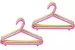 Lot de 10, 20 ou 40 cintres multi usage pour enfants ; assortiment de coloris - Image 3