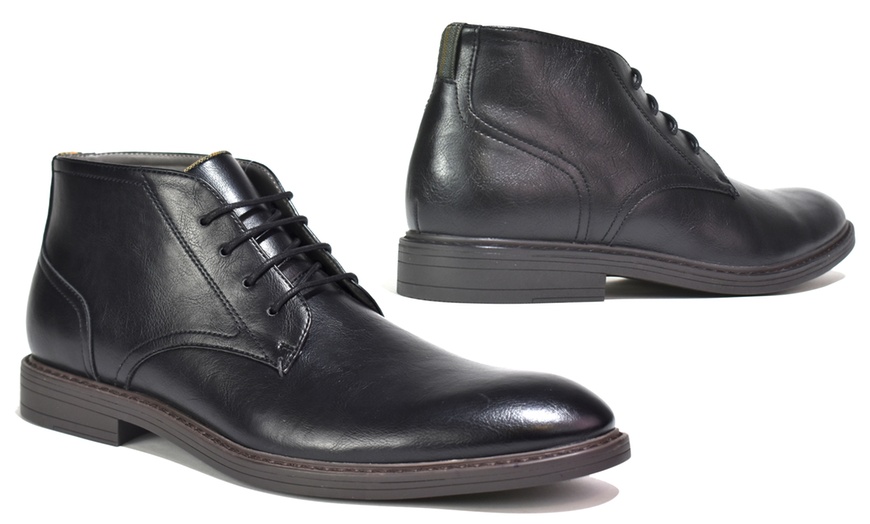 Image 3: Men's Casual Lace-Up Boots