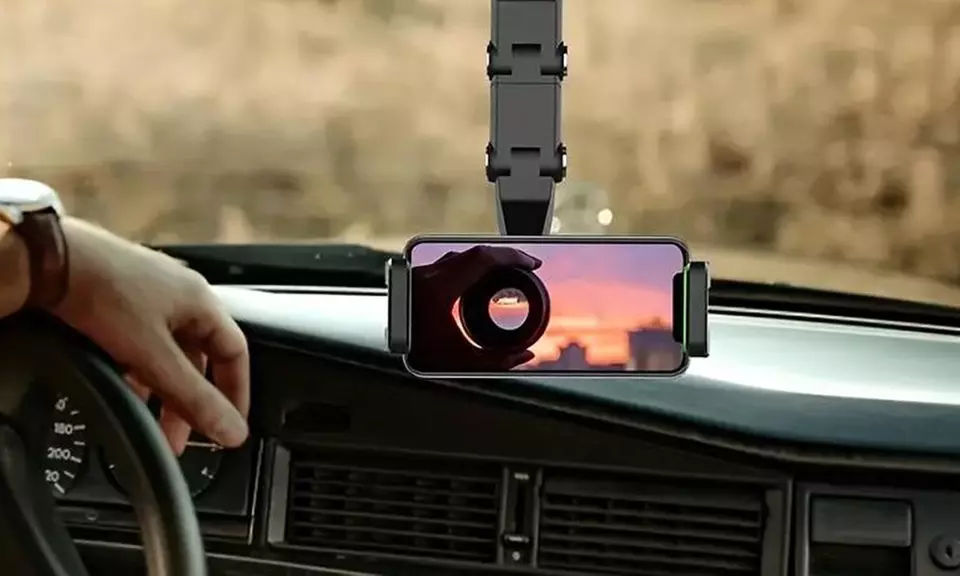 Universele telefoonhouder voor in de auto met 360°-rotatie - Primary Image