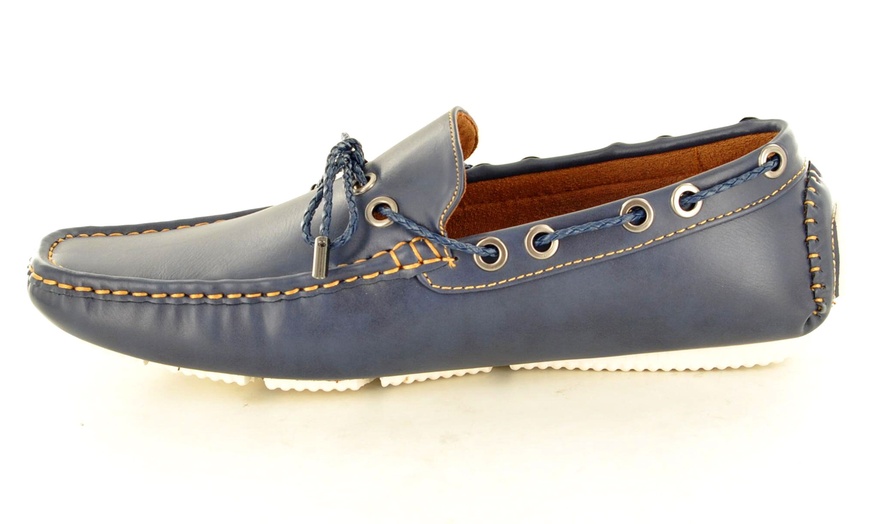 Image 19: Men's Lace-Up Loafers