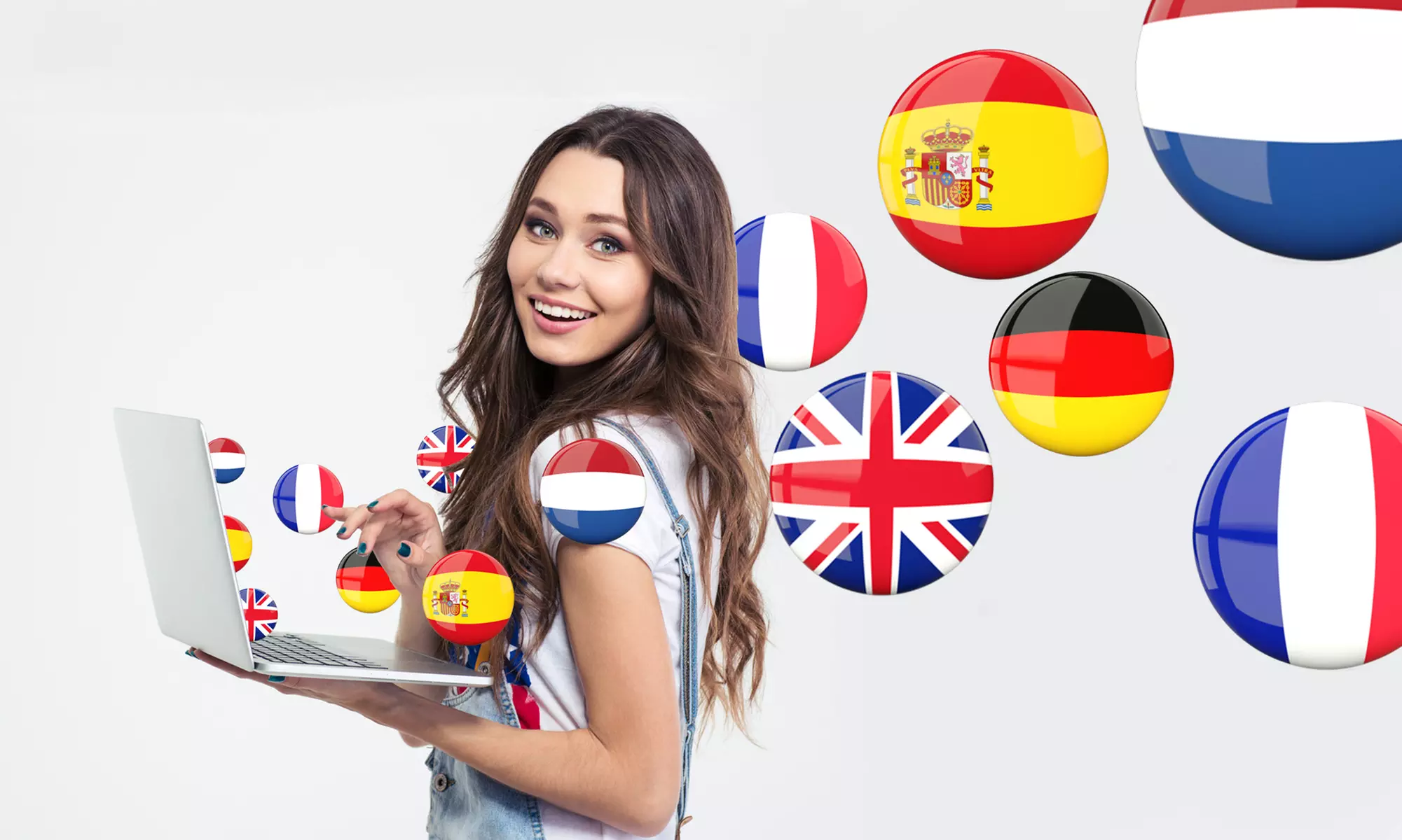 Apprentissage en ligne de 1 ou 2 langues en 1, 3, 6, 12 ou 24 mois avec Online Trainers dès 14,90 € - Primary Image