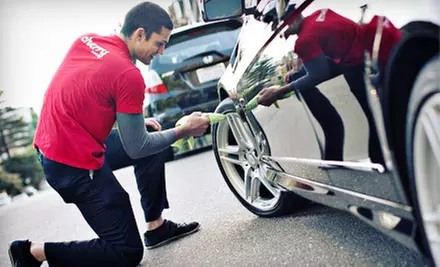 $14 for an On-Location Car Wash with Interior Cleaning and Air Freshener from Cherry.com ($29 Value) - Primary Image