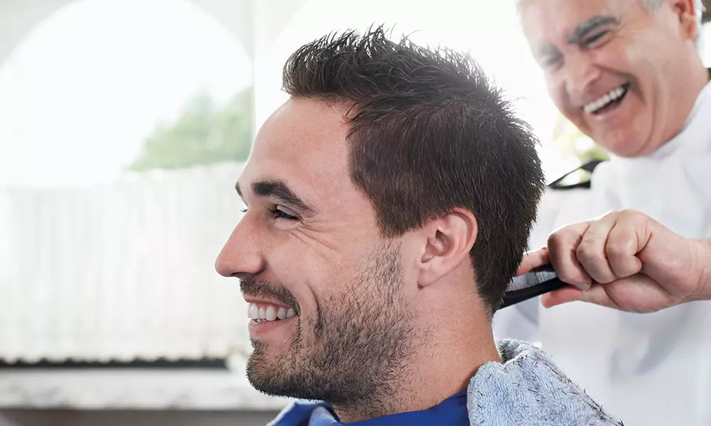 One or Three Men's Haircuts with optional  Beard Trim at Nino's Barbershop ( Up to 51% Off) - Primary Image