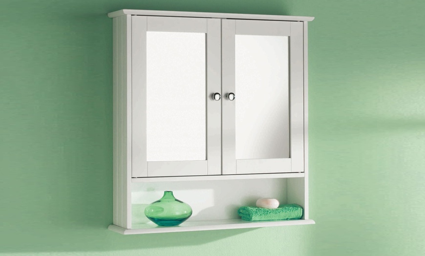 Image 1: Bathroom Storage Unit