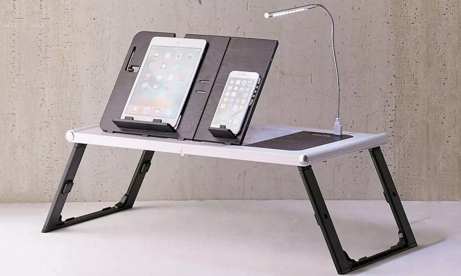 iCharge Portable Lightweight iPad or Samsung Charging Table - Primary Image