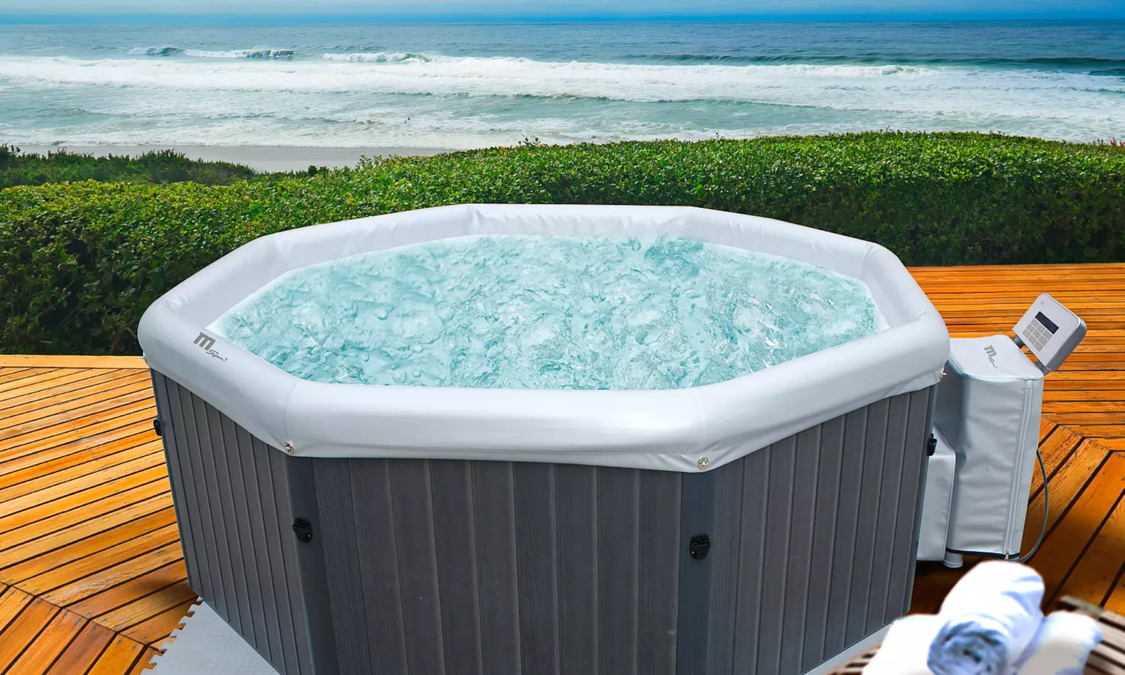 MSpa PM-610S or PM-710S Tuscany Series Bubble Spa - Primary Image