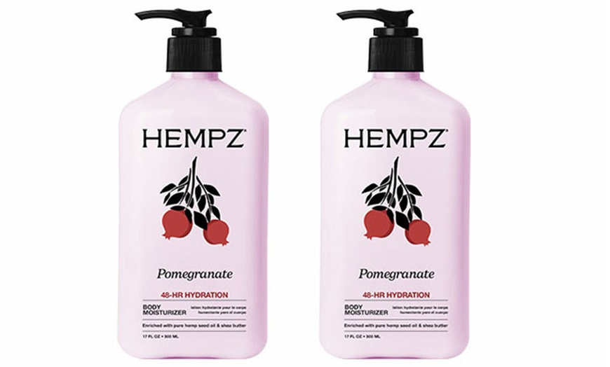 Image 22: Hempz Herbal Body Moisturizer Lotion 17oz each (2 or 3 Pack) 