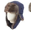 Image 4: Bonnet d'hiver ajustable avec doublure en fausse fourrure