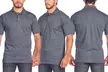 Men's 100% Cotton Polo with Ribbed Collar & Notched Hem - Second Medium