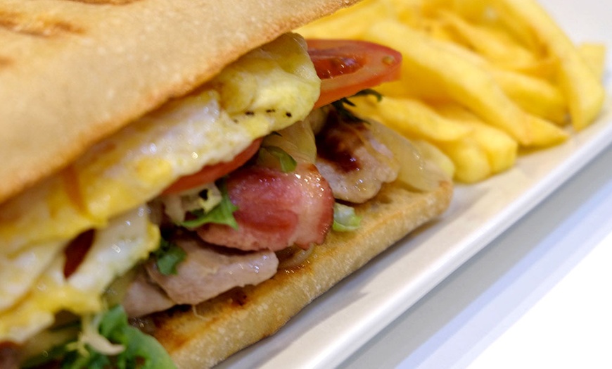 Image 1: Spanish Sandwich with Fries