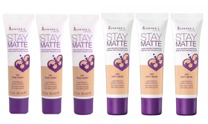 3x Rimmel Liquid Mousse Foundation