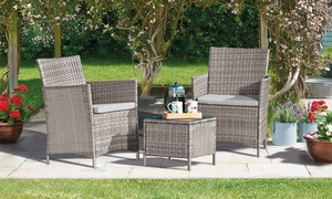  Seville Rattan Bistro Set with Optional Cover 