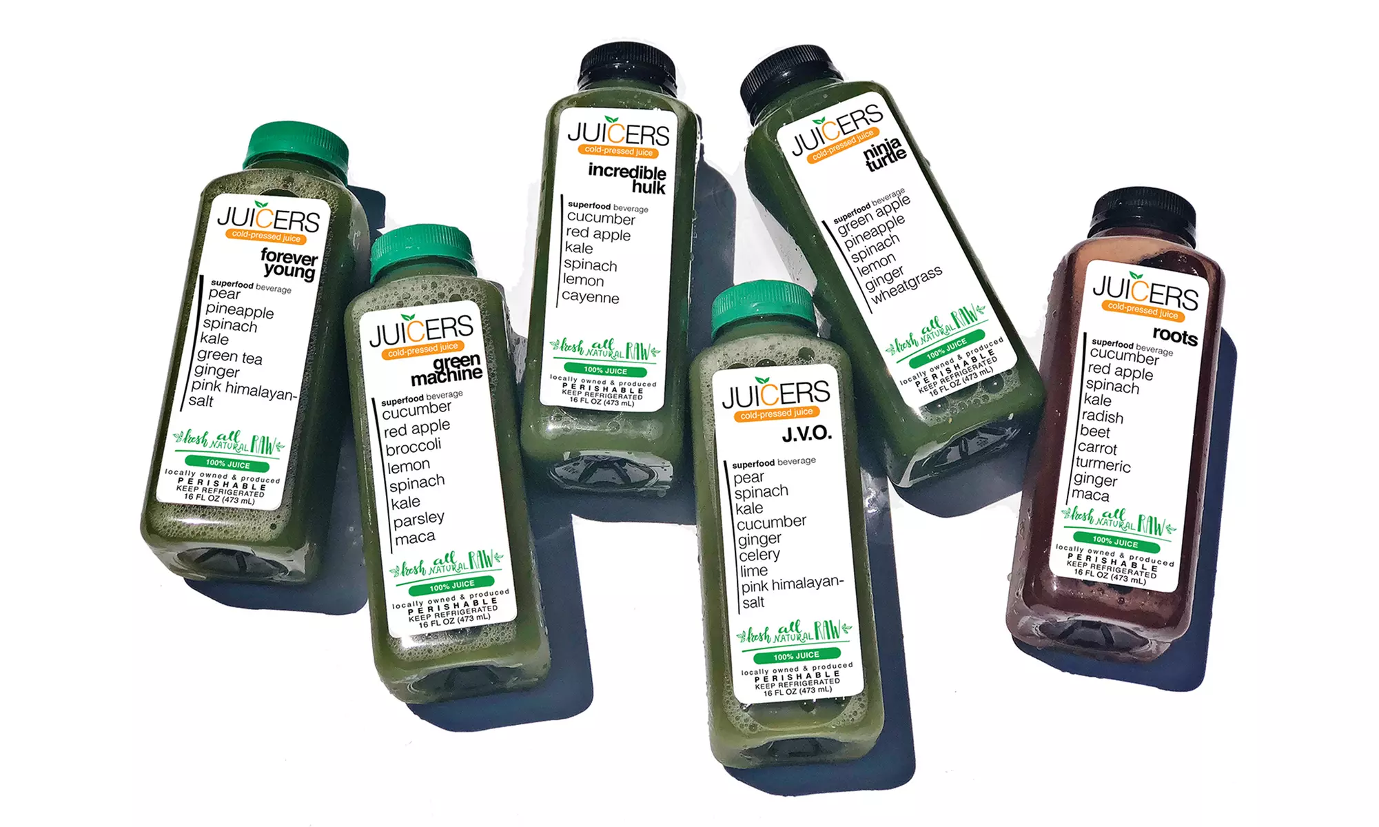One, Three, or Five Day Juice Cleanse from JUICERS Coldpress (Up to 40% Off)  - Second Medium