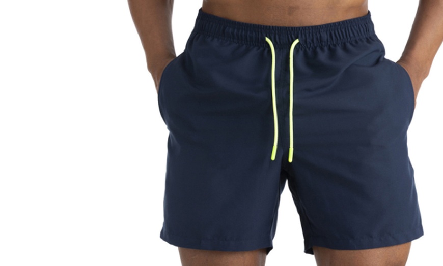 Image 10: Men's Swimming Trunks with Pockets