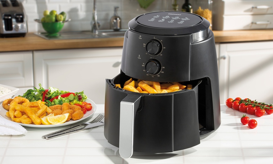 Image 1: Daewoo 5L Manual Air Fryer