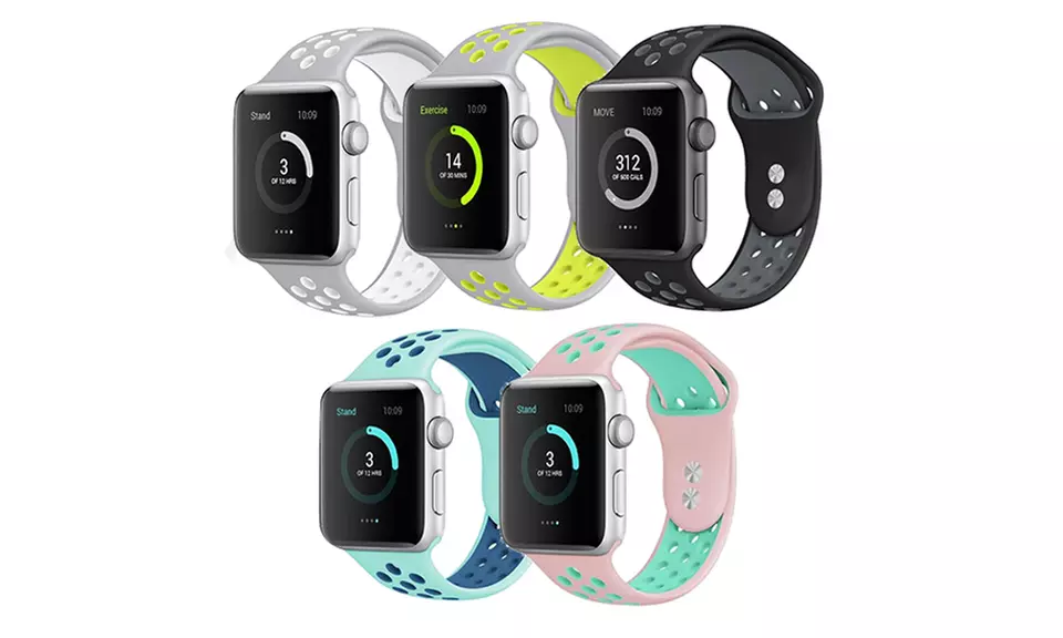 Waloo Breathable Sport Band for Apple Watch Series 1, 2, 3, 4, & 5 - Primary Image