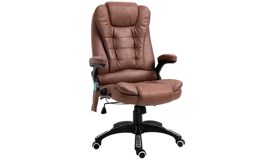 Image 7: Vinsetto Massage Office Chair