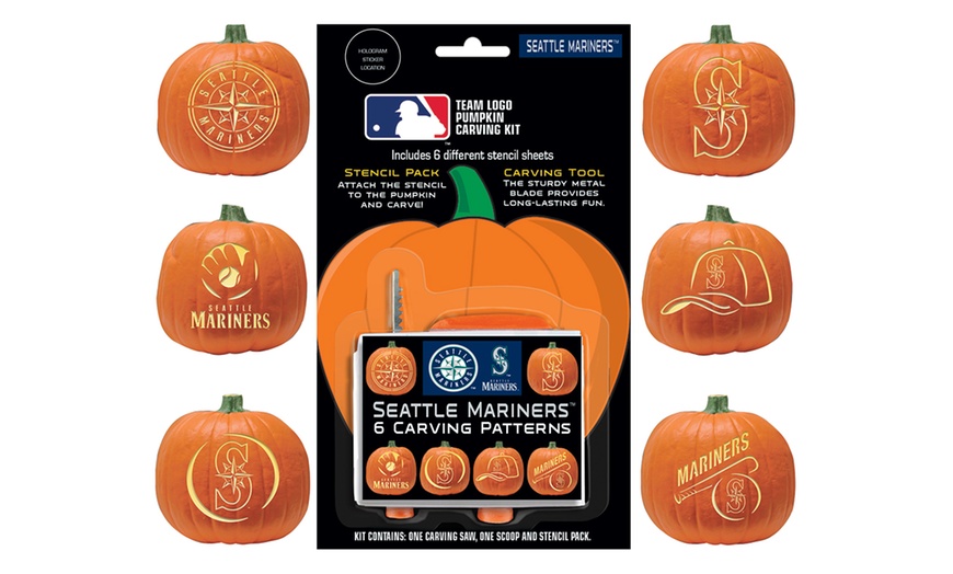 MLB Pumpkin Carving Kit Groupon Goods