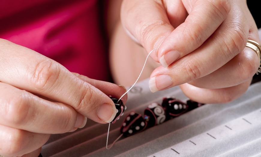 Image 1: Craft a Unique Charm Bracelet Experience For One or Four People 
