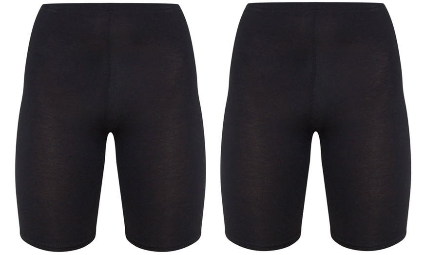 Image 4: Short Biker Leggings