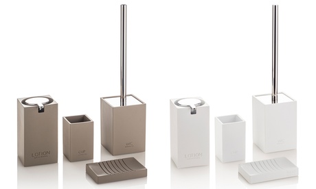 Set bagno 4 pezzi Elfo