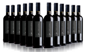 12 Bottles of Seilón Tinto Joven, Ribera del Guadiana Red Wine 