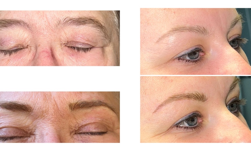 Image 1: PMU Eyebrows with 4-6 Week Refine & Define Touch Up Included 