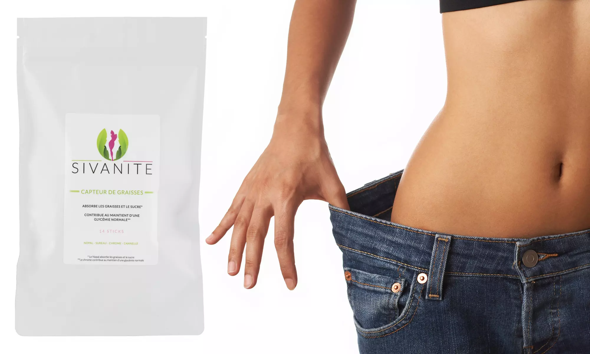 Capteur de graisse à base de Nopal et Sureau de la gamme Sivanite - Primary Image
