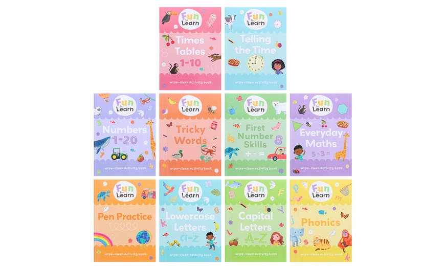 Image 2: Sweet Cherry Publishing Wipe-Clean Activity 10 Books Collection Set