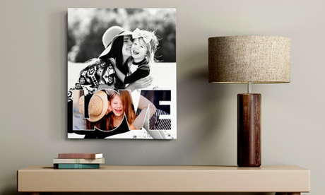 Esclusiva tela collage personalizzata in varie dimensioni offerta da PrinterPix (sconto fino a 92%)