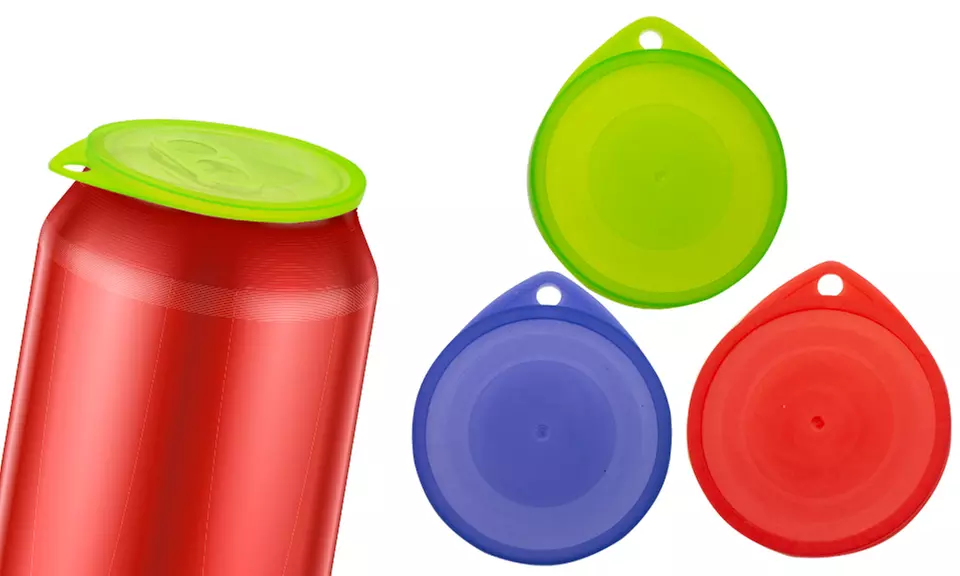 1, 2 ou 4 sets de 3 couvercles de canette - Primary Image