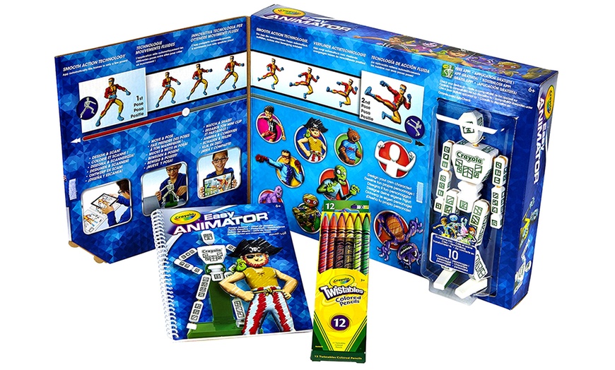 Image 2: Crayola Easy Animator Set