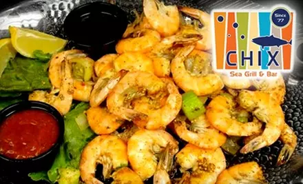 $15 for $30 Worth of Seafood and Drinks at Chix Sea Grill and Bar in Virginia Beach - Primary Image