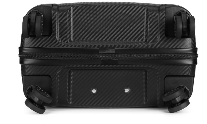 Image 20: 20/24/28 Inch Multi Texture Hard Shell PP Suitcase with TSA Lock
