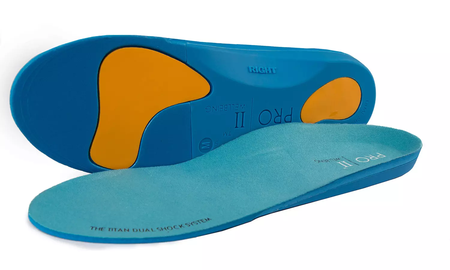 1, 2 ou 3 paires de semelles Titan Pro11 orthopédiques support Orthèses - Primary Image