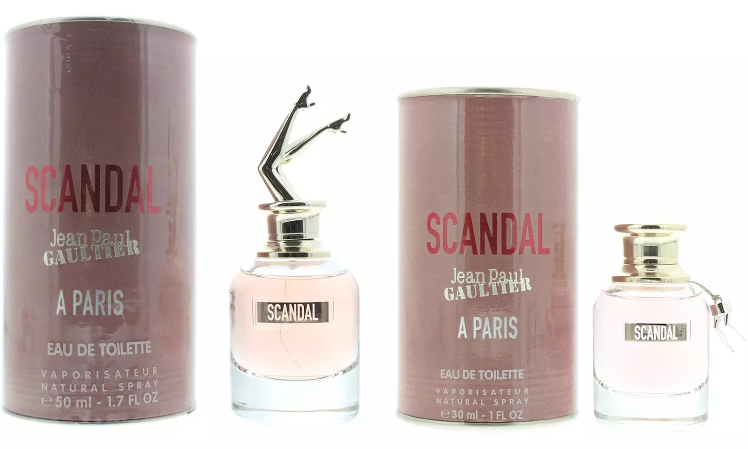 Eau de toilette "Scandal à Paris" 30 ml ou 50 ml de Jean Paul Gaultier, flacon vaporisateur - Primary Image