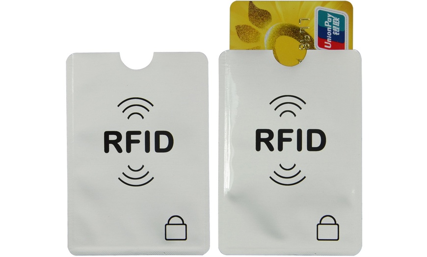 Image 2: Up to Six Anti-RFID Bank Card Cases