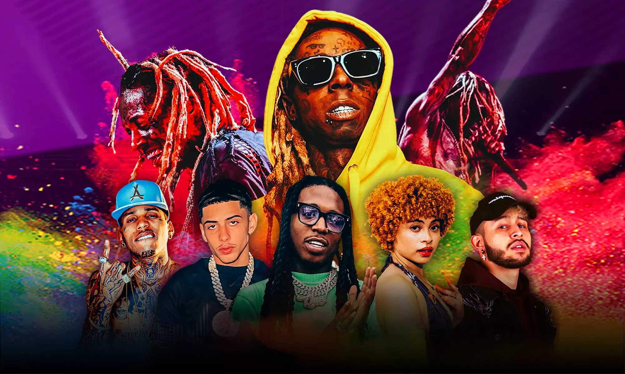 Lil Wayne with Kid Ink, Jacquees, J.I., Ice Spice and Jandro on December 3 at 6 p.m. - Primary Image