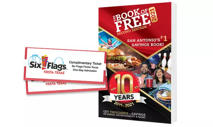 Book of Free Savings Book and One, Two, or Four General-Admission Theme Park Tickets (Up to 80% Off) - Second Medium