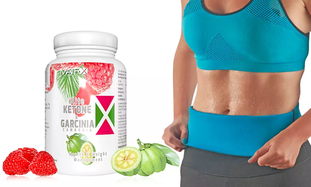 Ceinture Sauna Fit avec 60, 120 ou 180 comprimés de garcinia cambogia et cétone de framboise - Primary Image