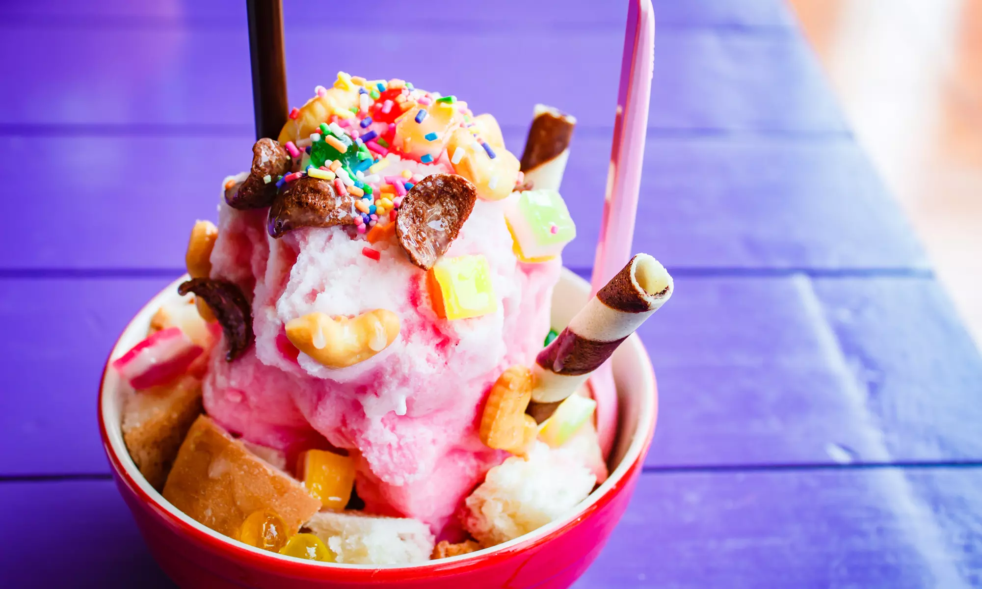 Delight in BLYSS Ice Cream & Desserts' Offers Blyss Signature Ice cream Sundae Or Reg Milkshakes (Up to 50% Off) - Primary Image