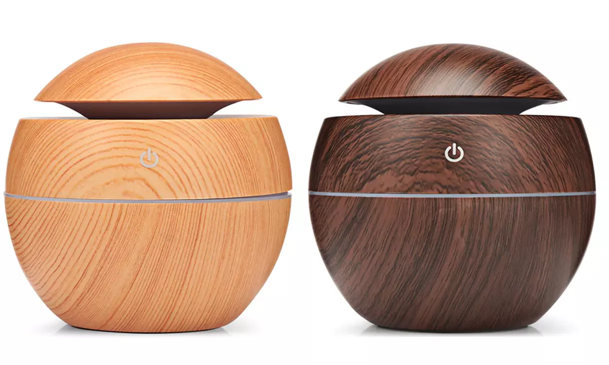 One or Two Essential Oil Diffusers 130ml - Primary Image