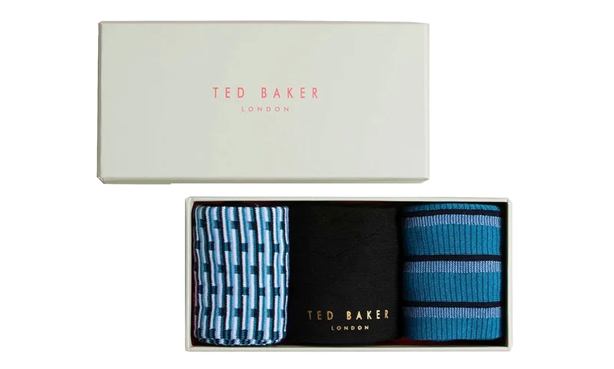 Image 3: Ted Baker Mens Socks Gift Pack 