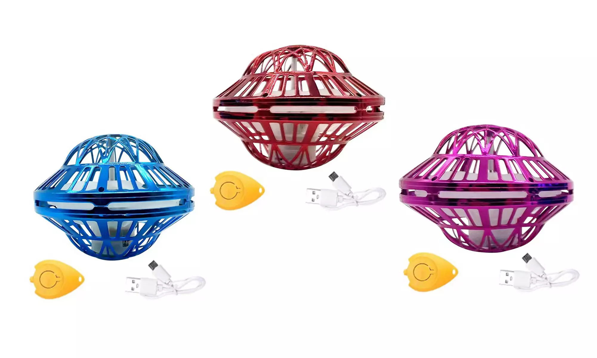 Globe volant autolévitation avec LED