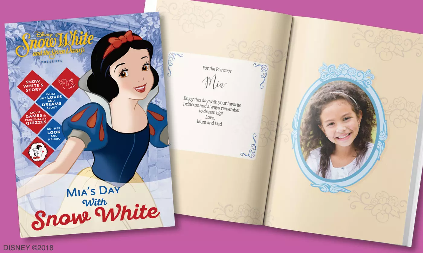 One, Two, Three, or Four Personalized Disney Princess Activity Books from Put Me In The Story (Up to 40% Off) - Second Medium