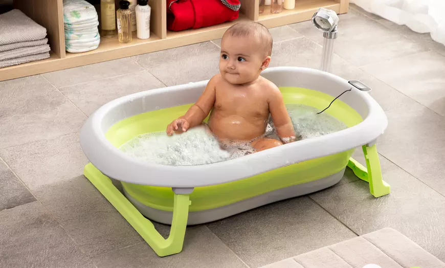 Image 1: Bañera evolutiva plegable para bebés de Innovagoods