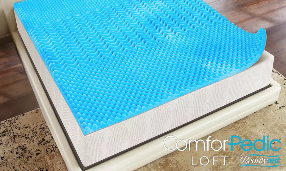 ComforPedic Loft from BeautyRest Gel 3" - 3 Zone Orthopedic Topper - Primary Image