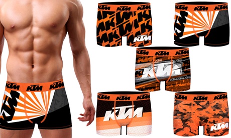  Pack de 5 Boxers de la marque KTM pour Homme